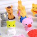 fiud Not repeating36 pcsNon-Toxic Pencil Erasers Removable Assembly Zoo Animal Erasers for Party Favors Fun Games Prizes,Kids Puzzle Toys. B07PFQRVK8
